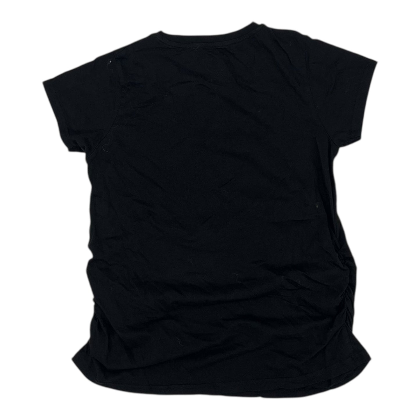 Mat Top Ss By Clothes Mentor In Black, Size:M