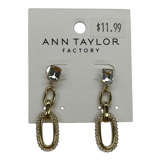 Earrings Statement By Ann Taylor In Gold