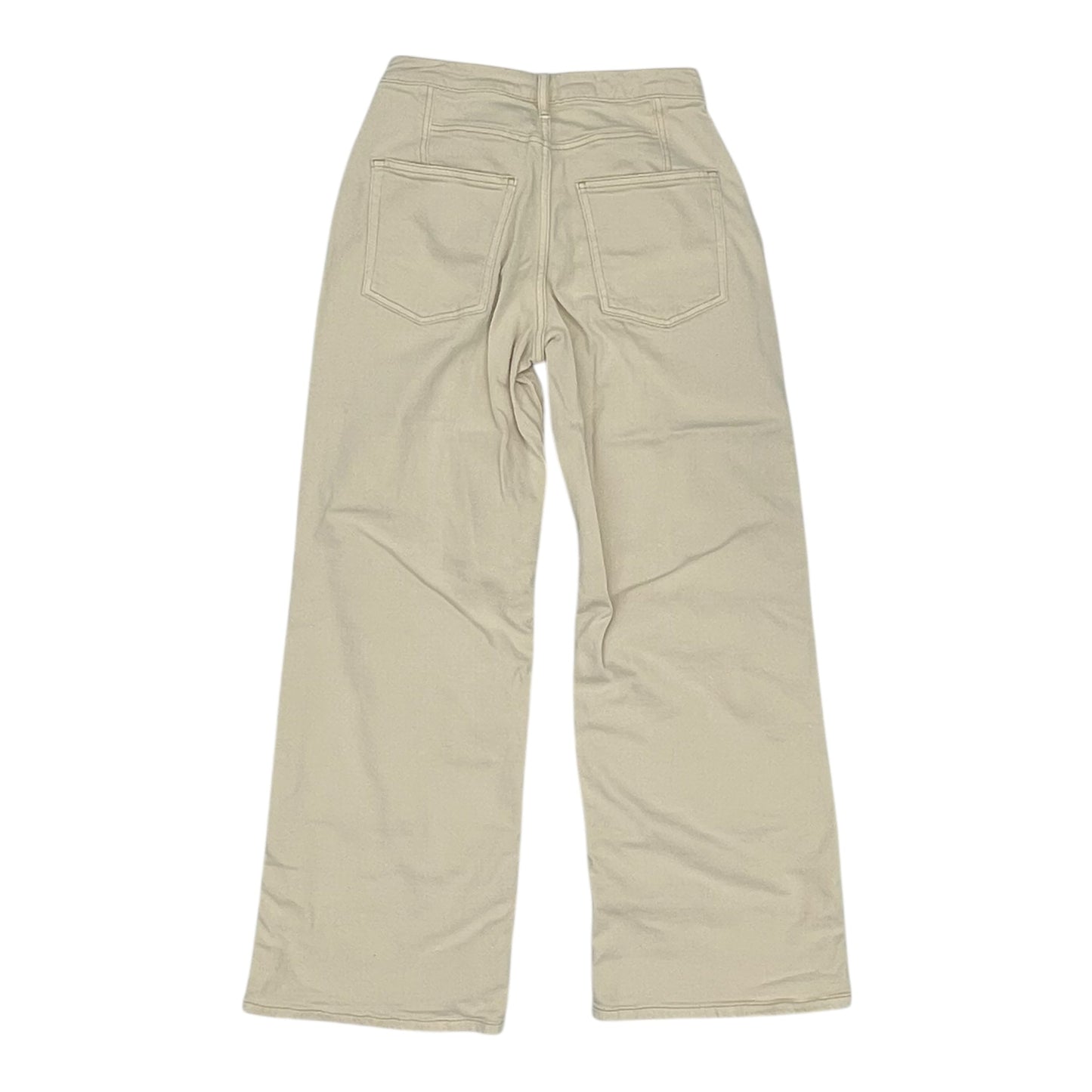 Jeans Wide Leg By Pilcro In Cream, Size:4