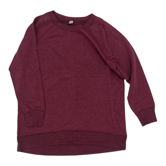 Sweatshirt Crewneck By Old Navy In Purple, Size:L