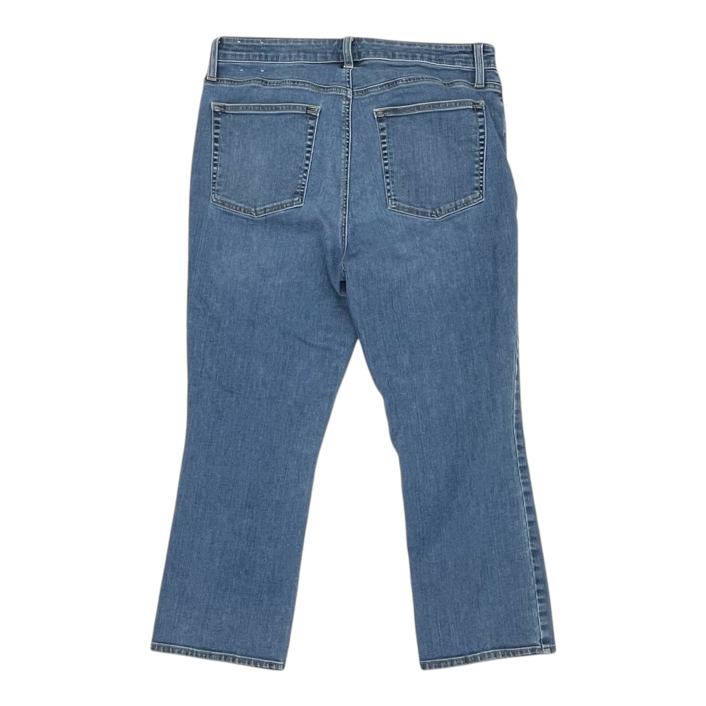 Jeans Skinny By Talbots In Blue Denim, Size:12