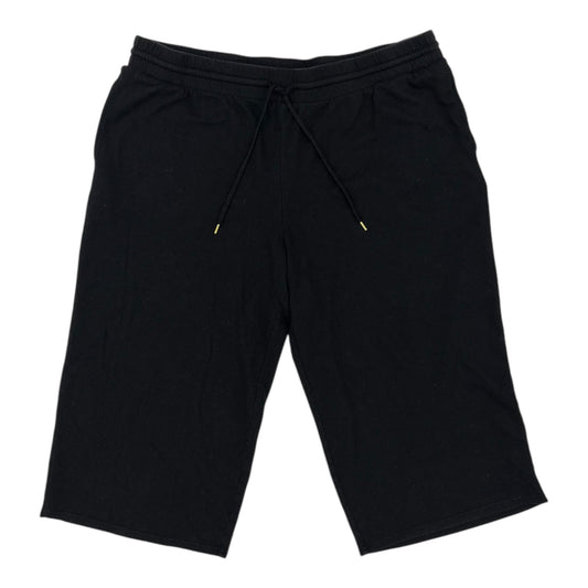 Pants Cropped By Terra & Sky In Black, Size:2X