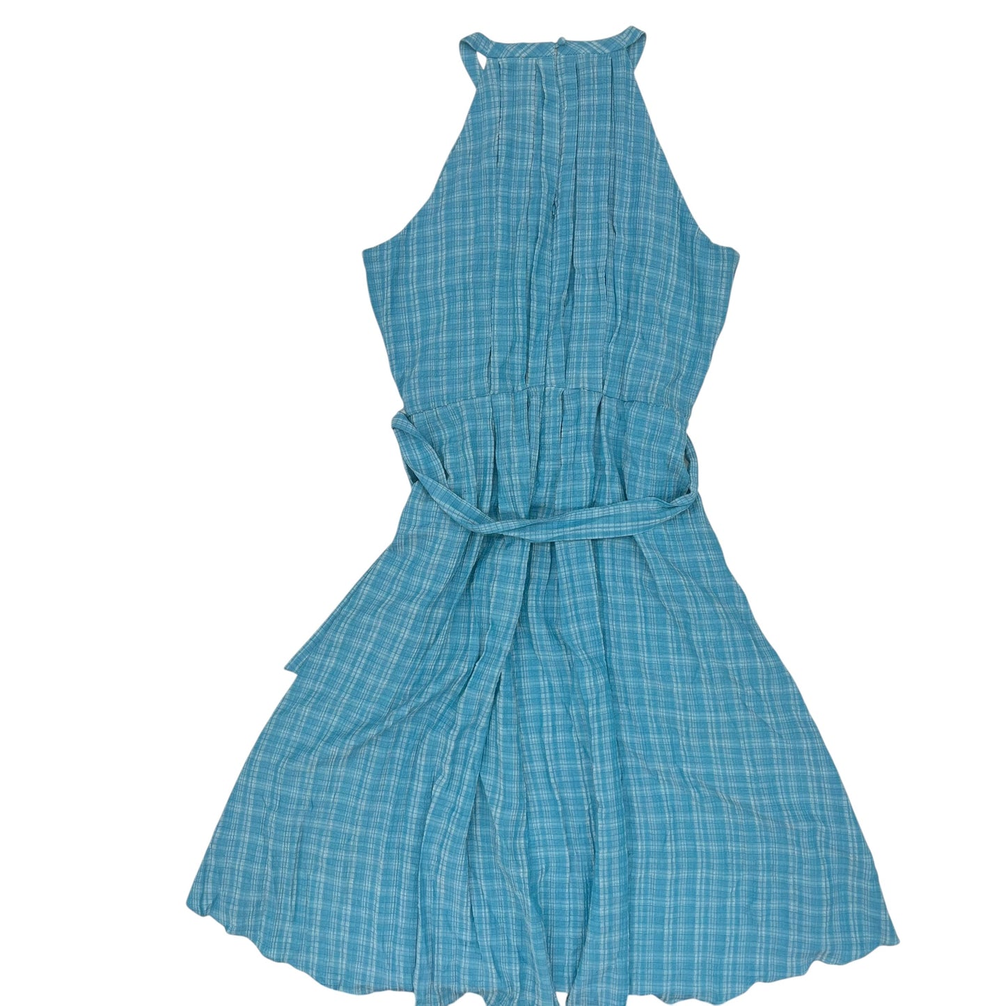 Dress Casual Midi By Calvin Klein In Blue, Size:14