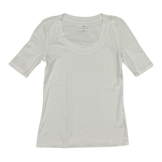 Top Ss By Talbots In Cream, Size:Xs