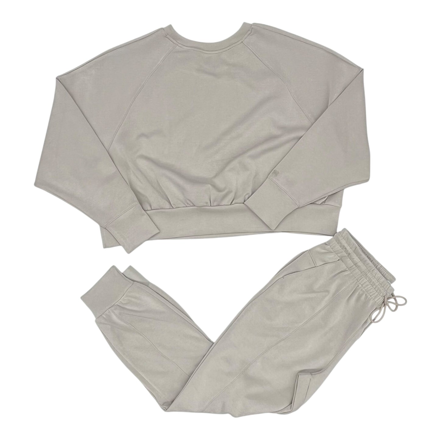 Lounge Set Pants By Flx In Tan, Size:L