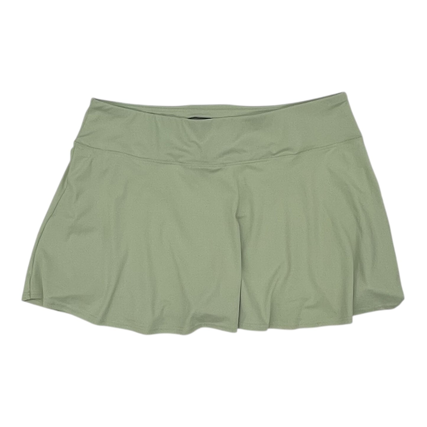 Athletic Skort By Clothes Mentor In Green, Size:3X