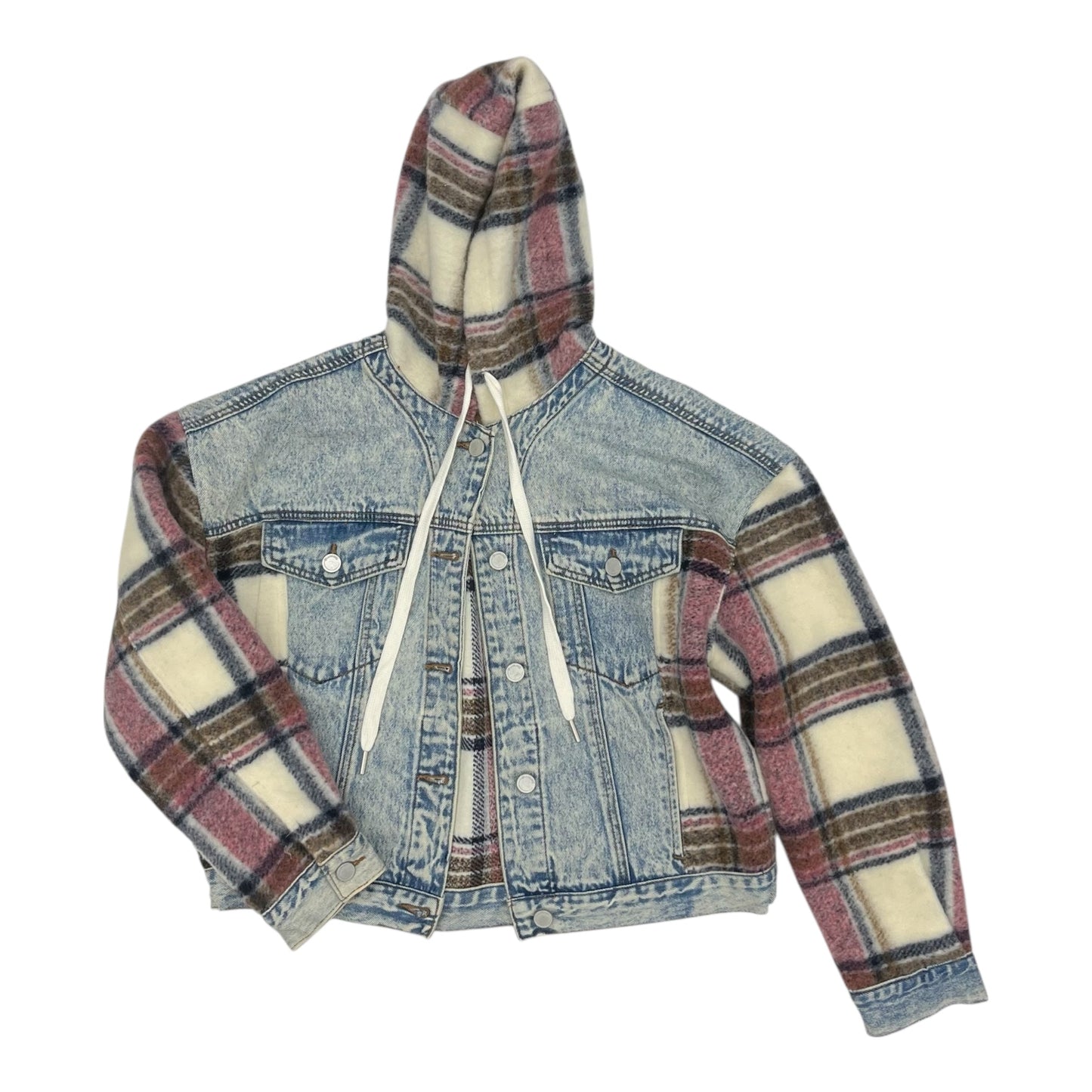 Jacket Denim By Blanknyc In Blue Denim, Size:S