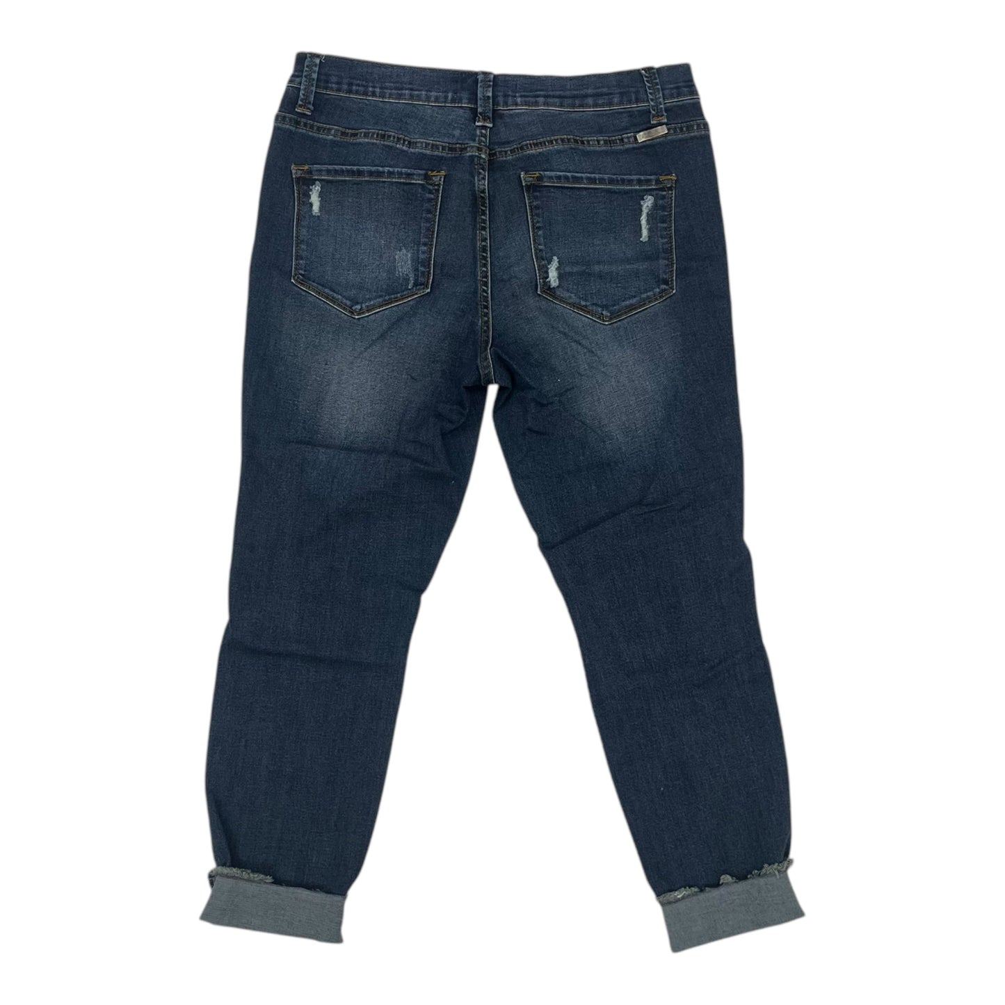 Mat Jeans By Kancan In Blue Denim, Size:8