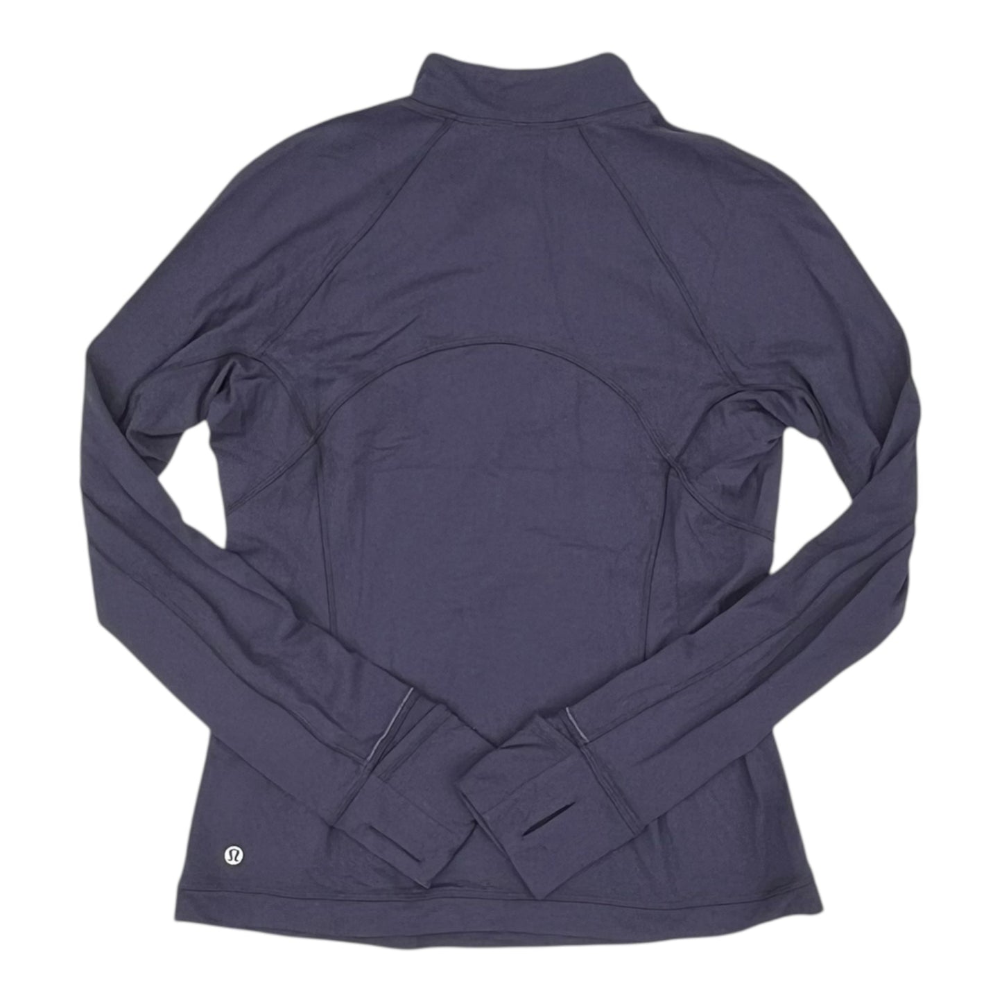 Athletic Top Ls Collar By Lululemon In Purple, Size:M
