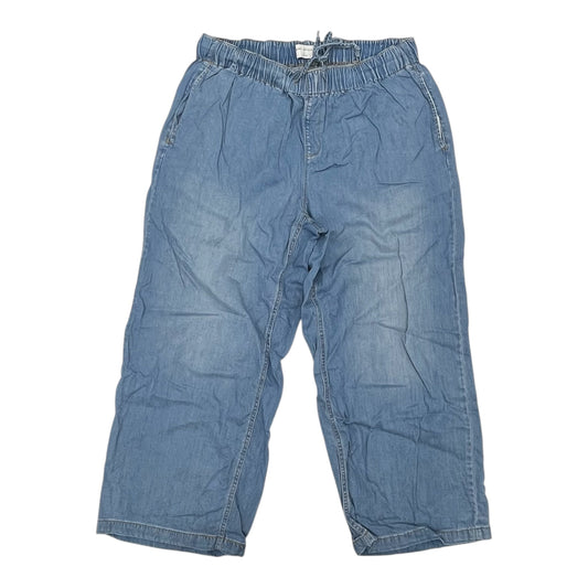 Jeans Wide Leg By Lane Bryant In Blue Denim, Size:16