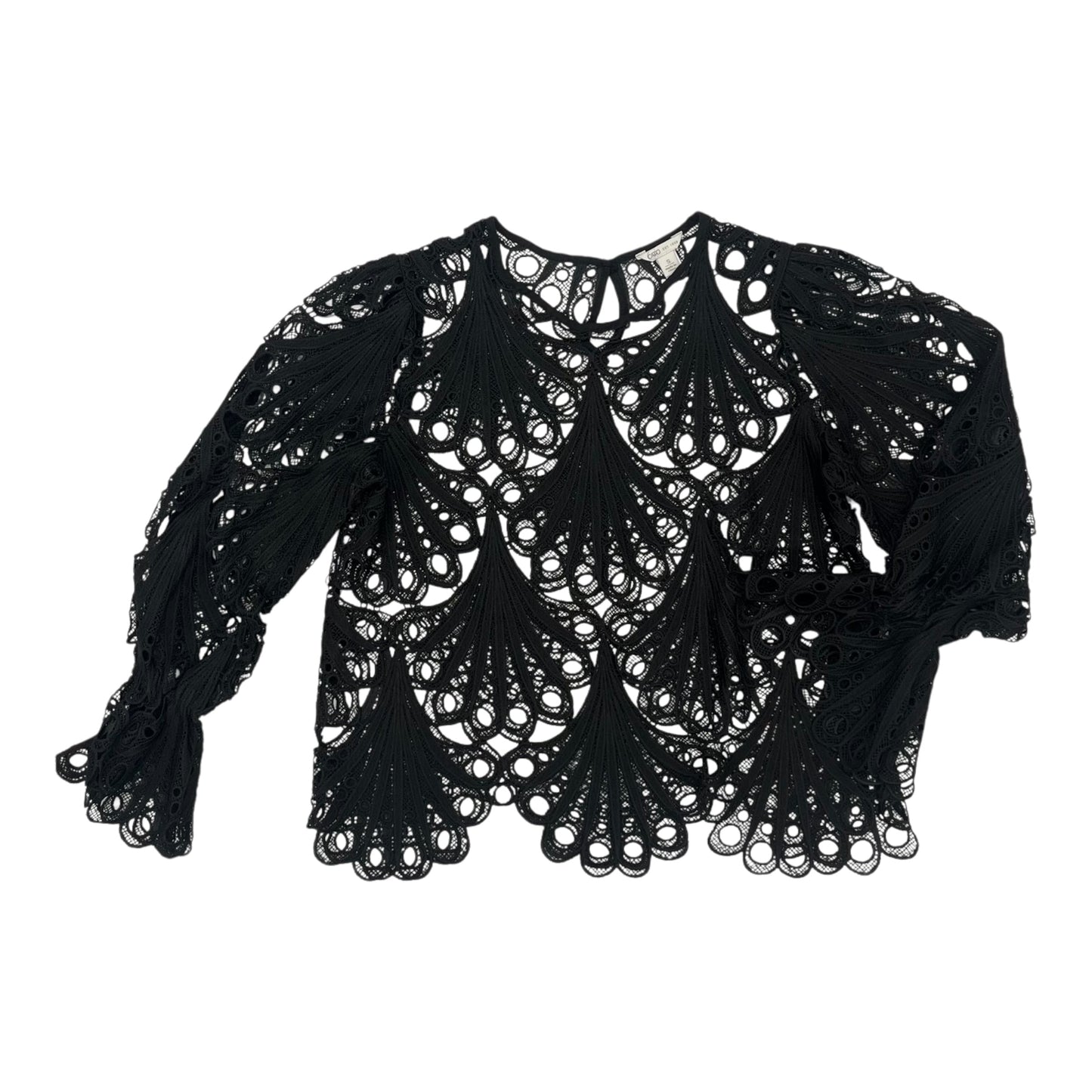 Top Ls By Cato In Black, Size:L