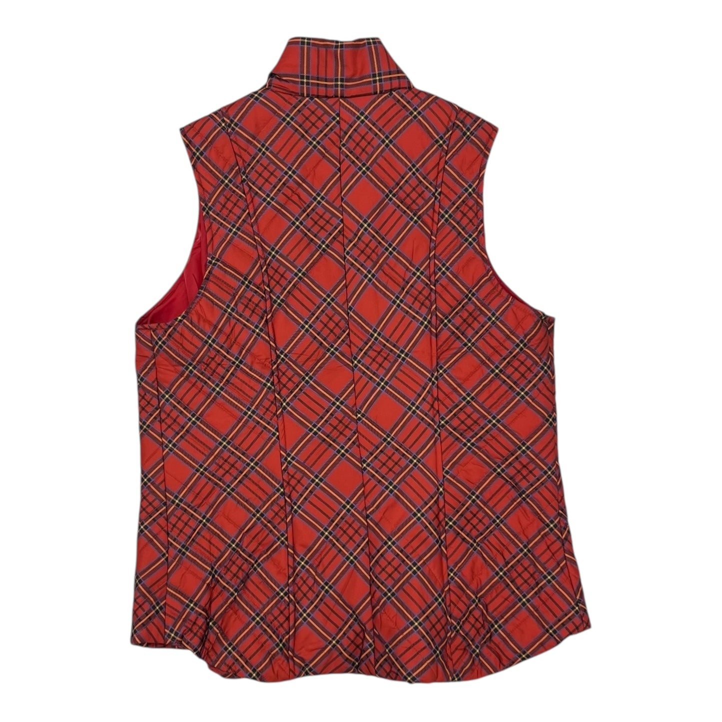 Vest Puffer & Quilted By Charter Club In Red, Size:L