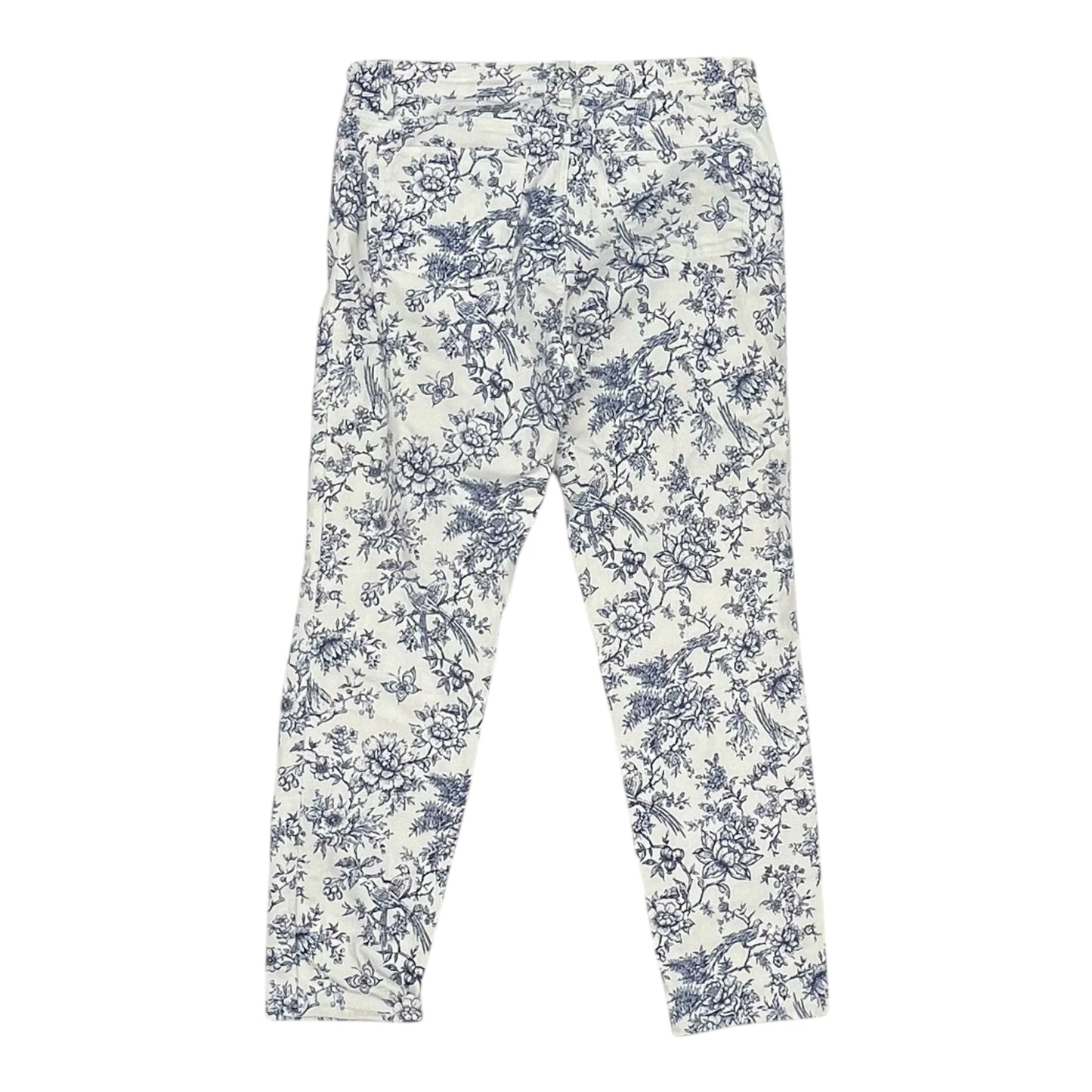 Jeans Skinny By Talbots In White Denim, Size:10