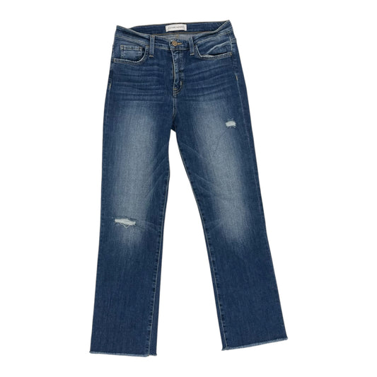 Jeans Straight By Flying Monkey In Blue Denim, Size:6