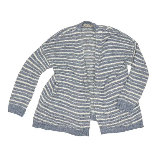 Cardigan By Soft Surroundings In Blue & White, Size:Lp