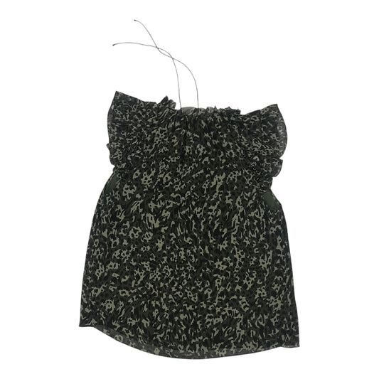 Blouse Ss By Clothes Mentor In Green, Size:Xs