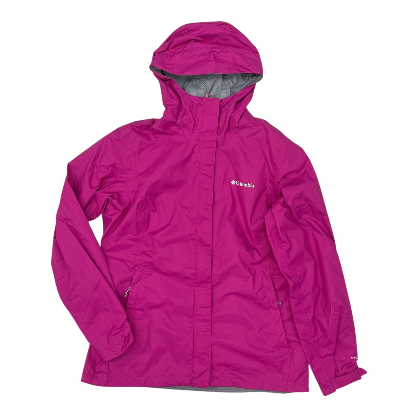 Jacket Windbreaker By Columbia In Pink, Size:M