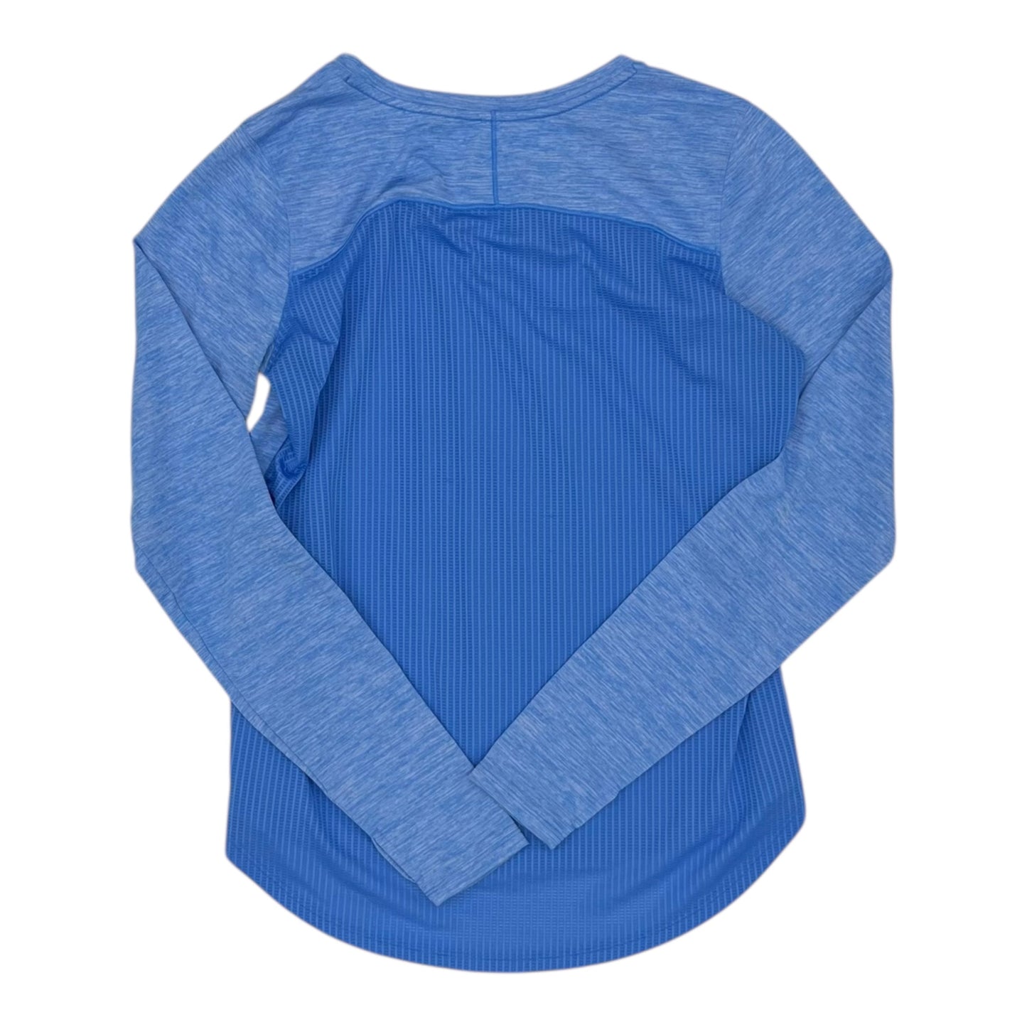 Athletic Top Ls Crewneck By Under Armour In Blue, Size:M