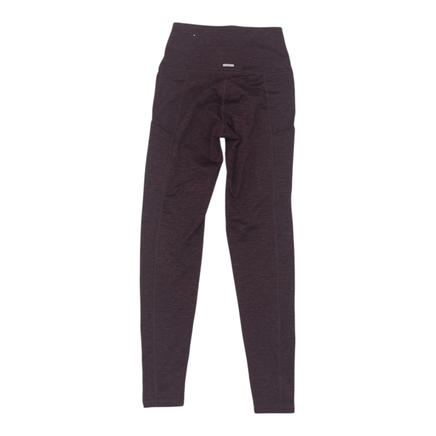 Athletic Leggings By Aerie In Maroon, Size:Xs