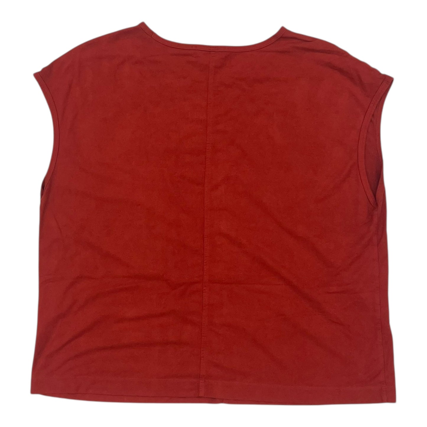 Top Ss By Coldwater Creek In Orange, Size:Lp