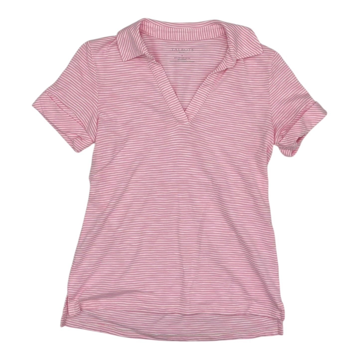 Top Ss By Talbots In Pink, Size:S