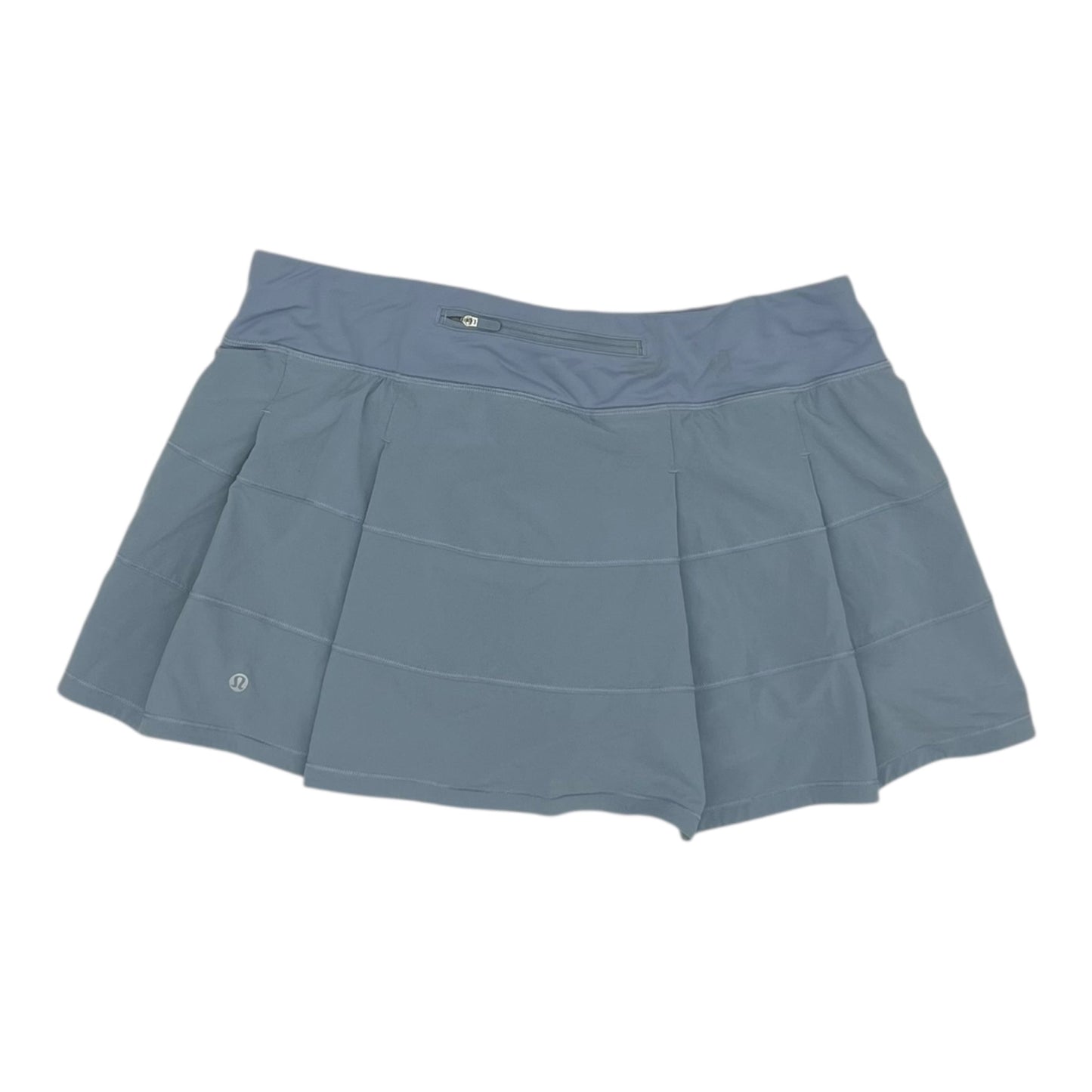 Athletic Skirt By Lululemon In Blue, Size:L