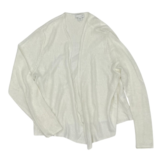 Cardigan By J. Jill In Cream, Size:M