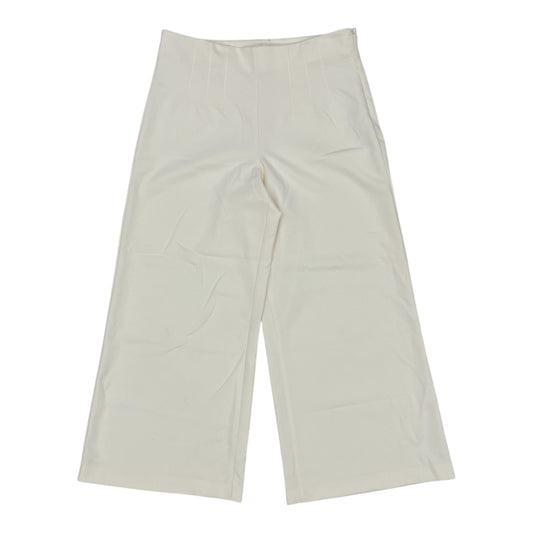 Pants Wide Leg By Loft In Cream, Size:14