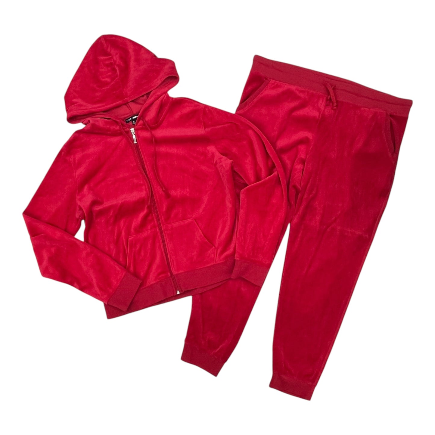 Lounge Set Pants By Fashion Nova In Red, Size:Xl