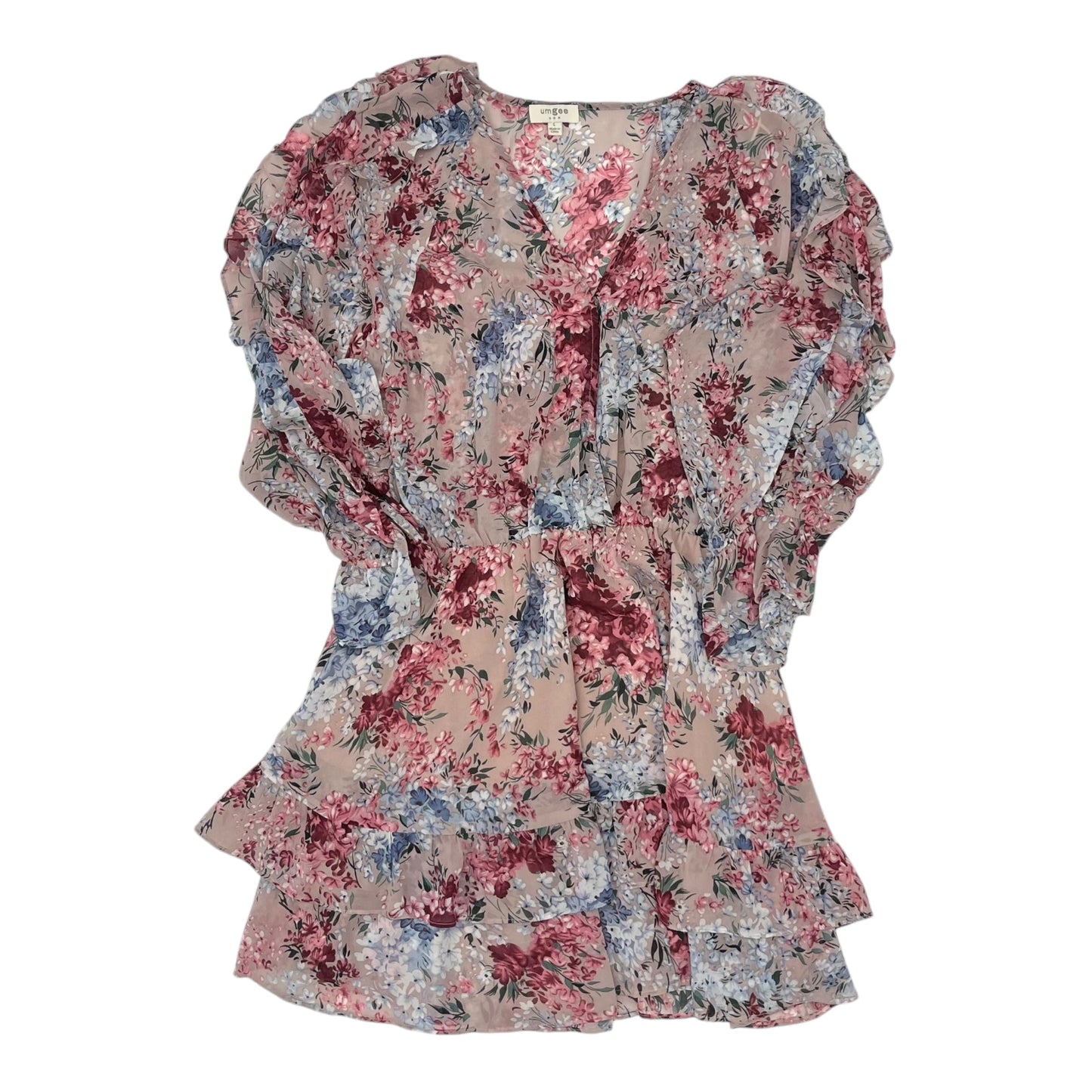 Dress Party Short By Umgee In Pink, Size:L