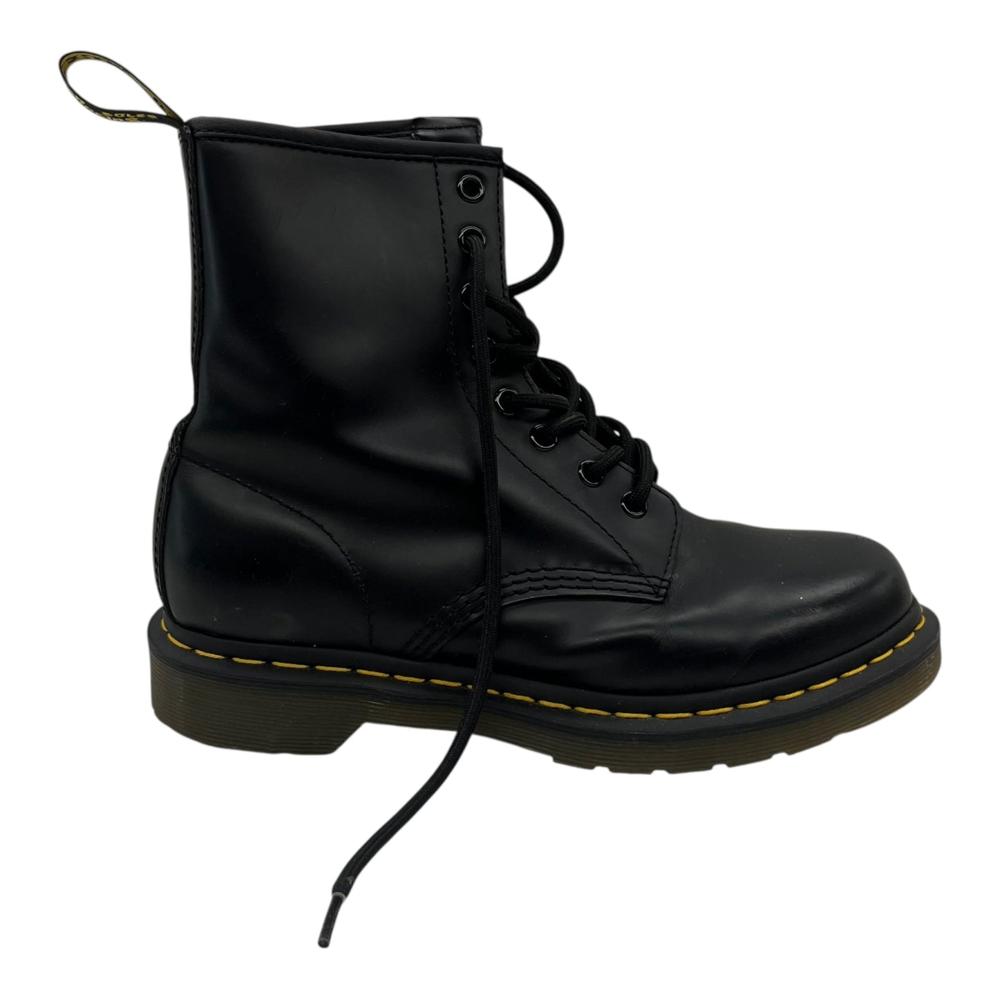 Boots Combat By Dr Martens In Black, Size:8