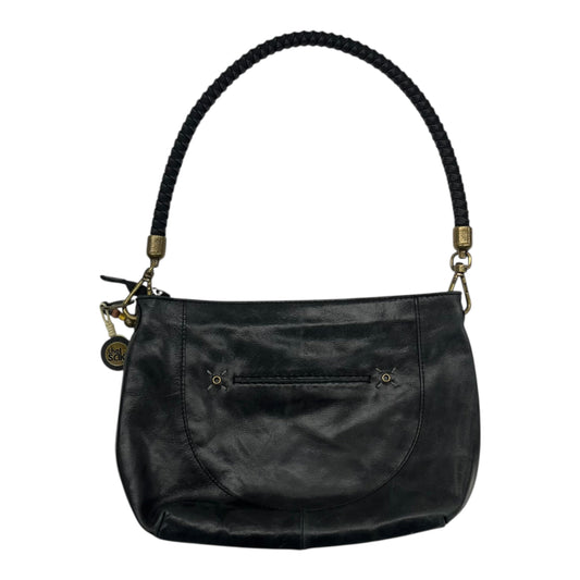 Handbag Leather By The Sak In Black, Size:Medium