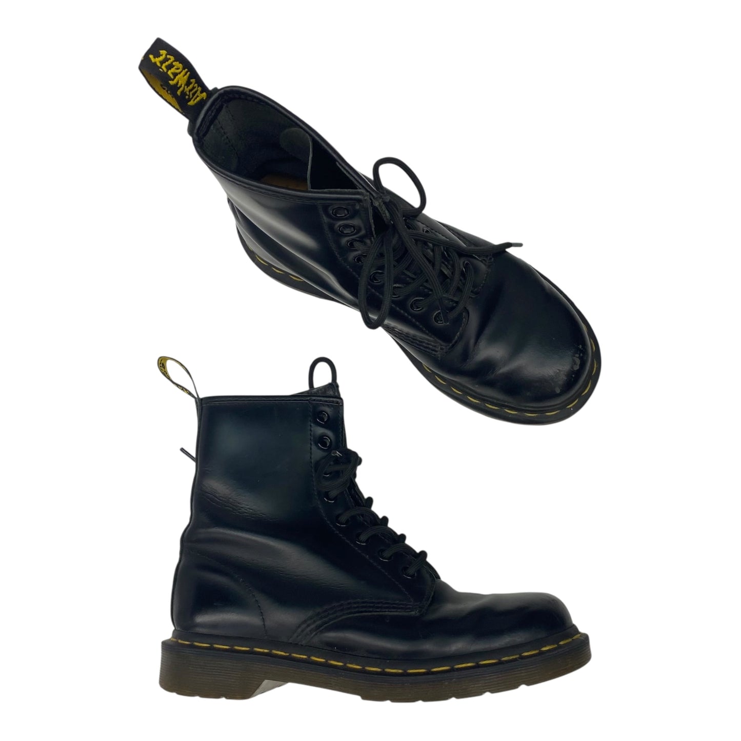 Boots Combat By Dr Martens In Black, Size:7