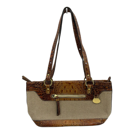 Handbag Designer By Brahmin In Brown, Size:Medium