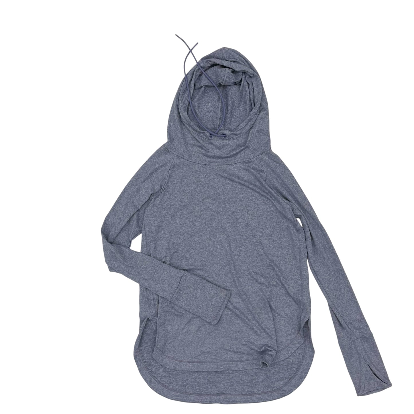 Athletic Top Ls Collar By Athleta In Blue, Size:S