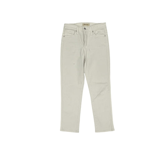 Jeans Skinny By Madewell In White Denim, Size:2P