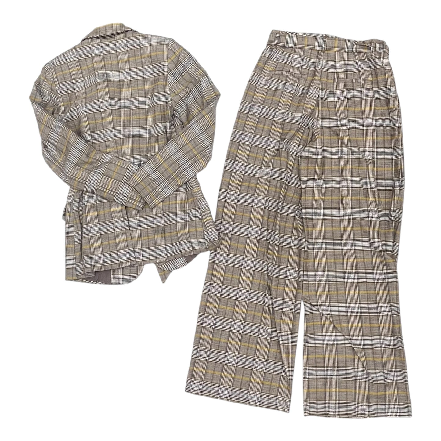 Pants Set 2Pc By A New Day In Plaid Pattern, Size:Xs