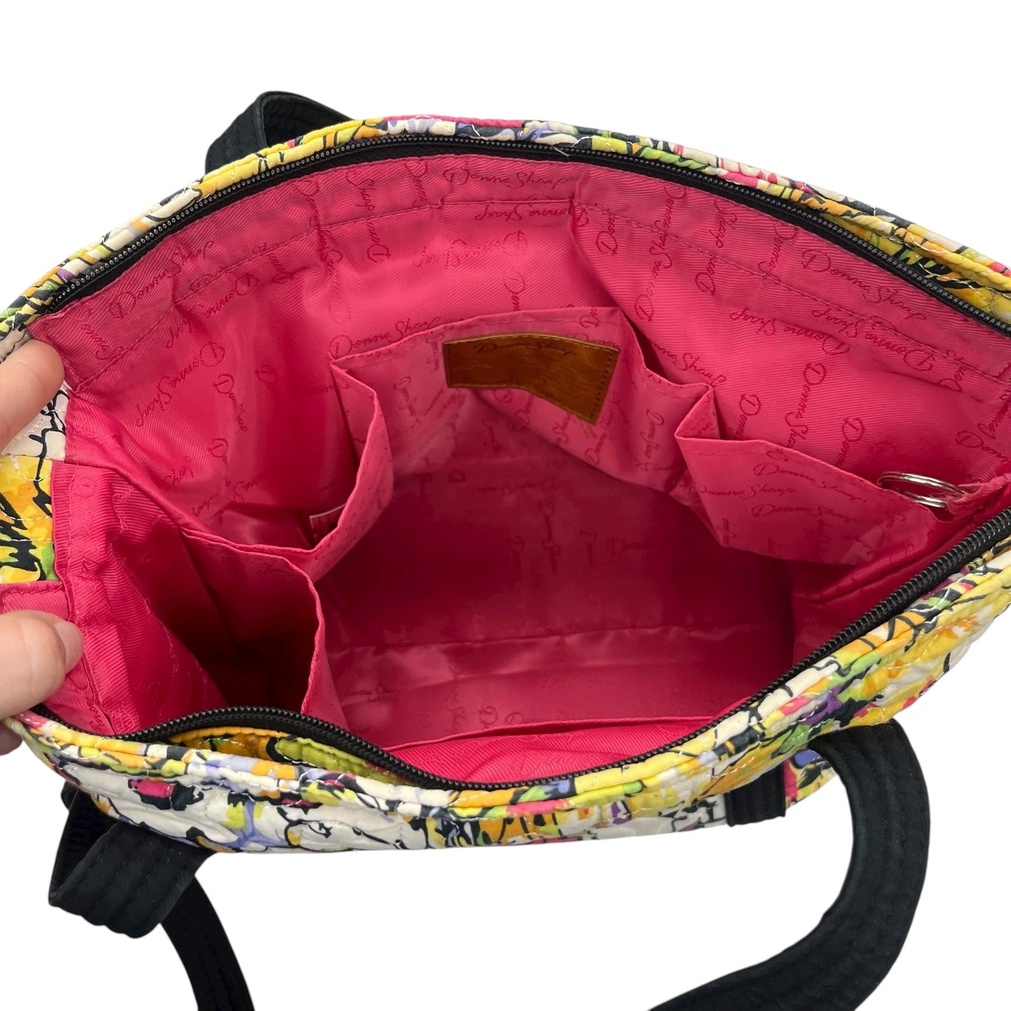 Handbag By Clothes Mentor In Floral Print, Size:Medium