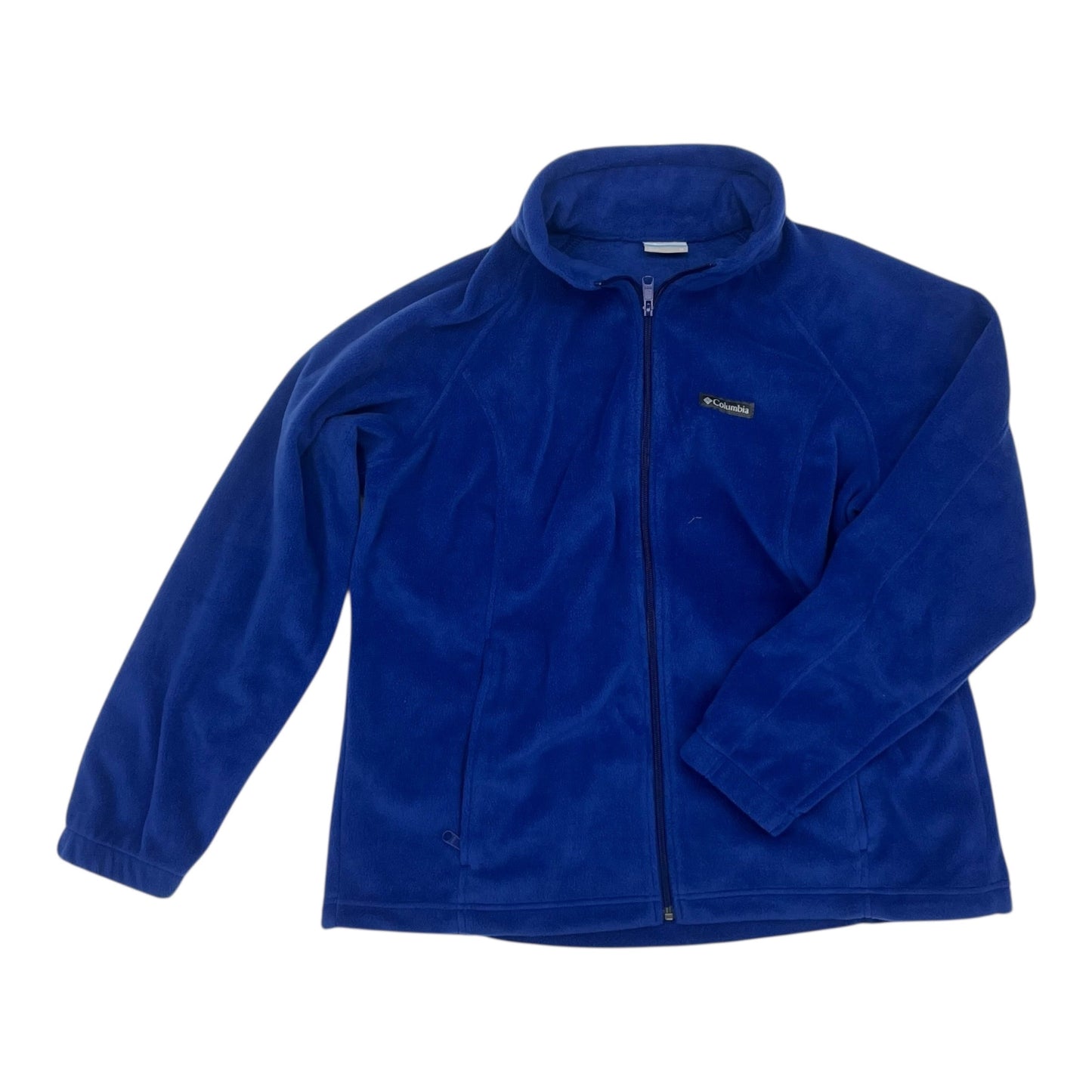 Athletic Jacket By Columbia In Blue, Size:1X