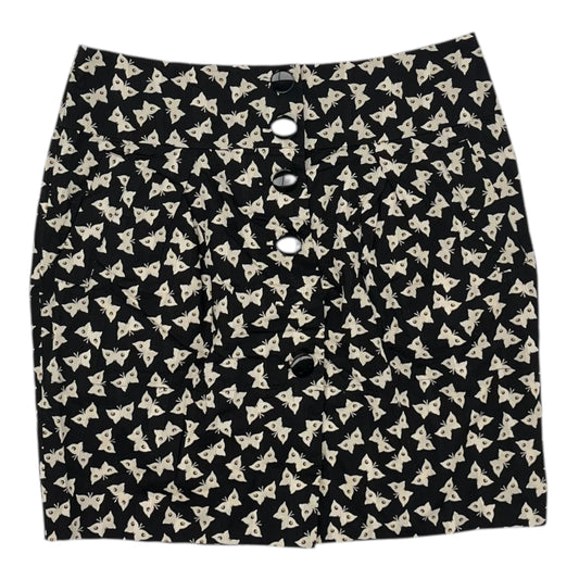 Skirt Mini & Short By French Connection In Black & Cream, Size:8