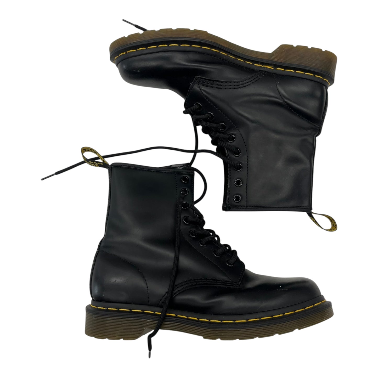 Boots Combat By Dr Martens In Black, Size:8