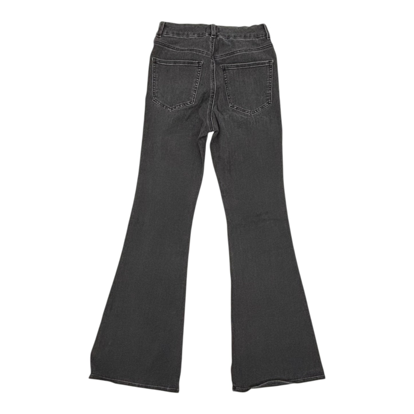 Jeans Flared By Express In Black Denim, Size:S
