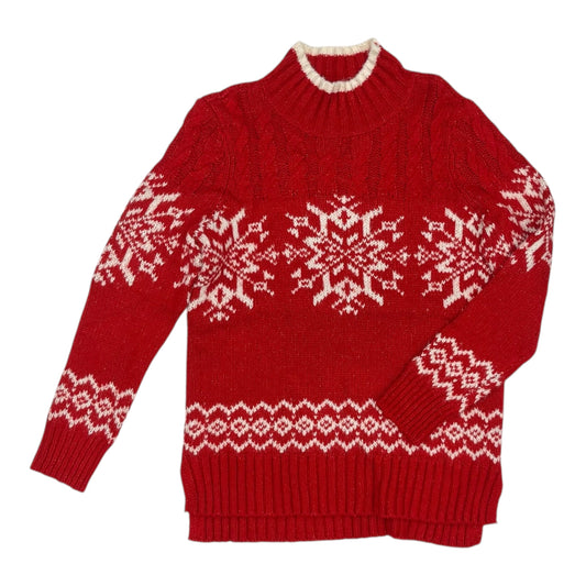 Sweater By Talbots In Red, Size:S