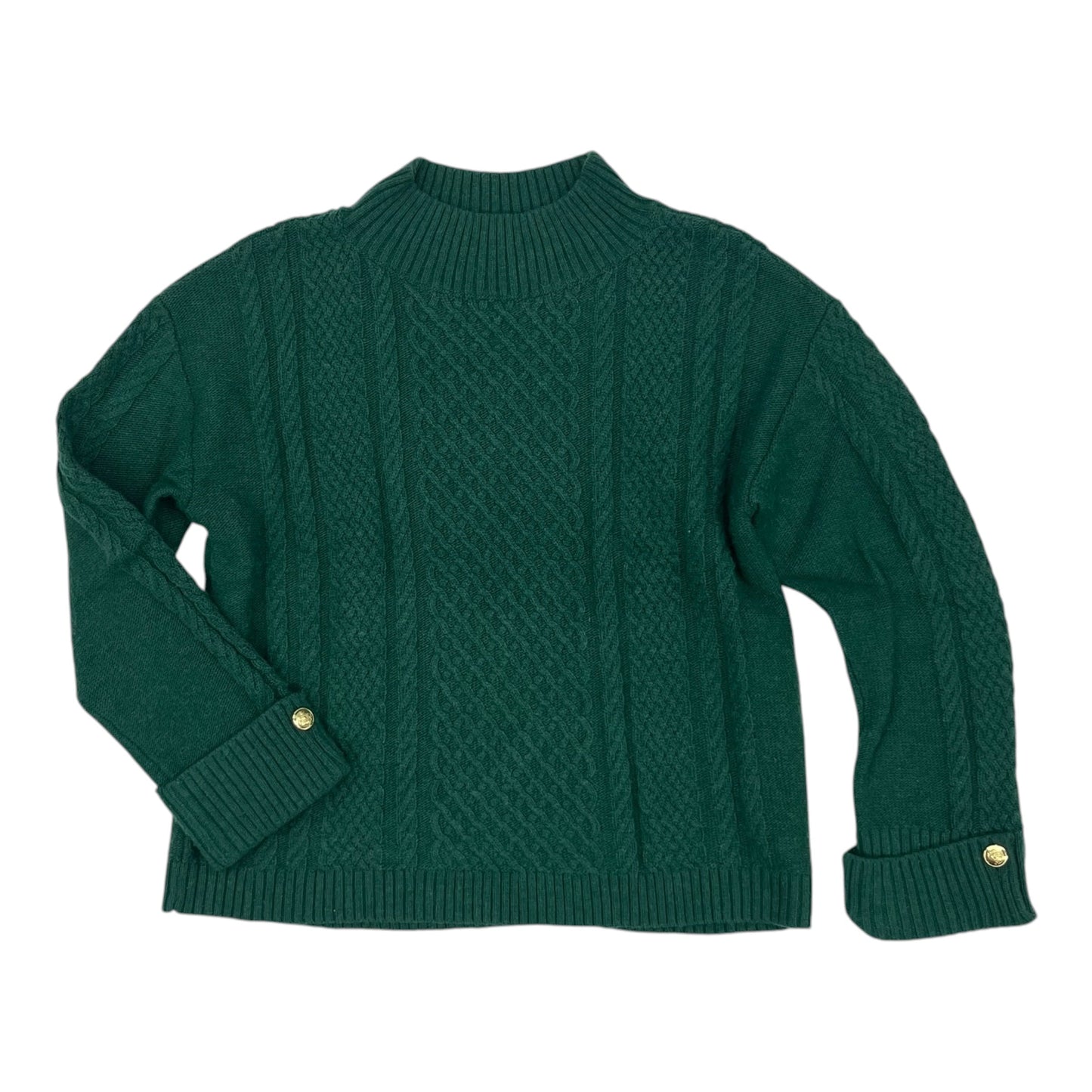 Sweater By Talbots In Green, Size:M