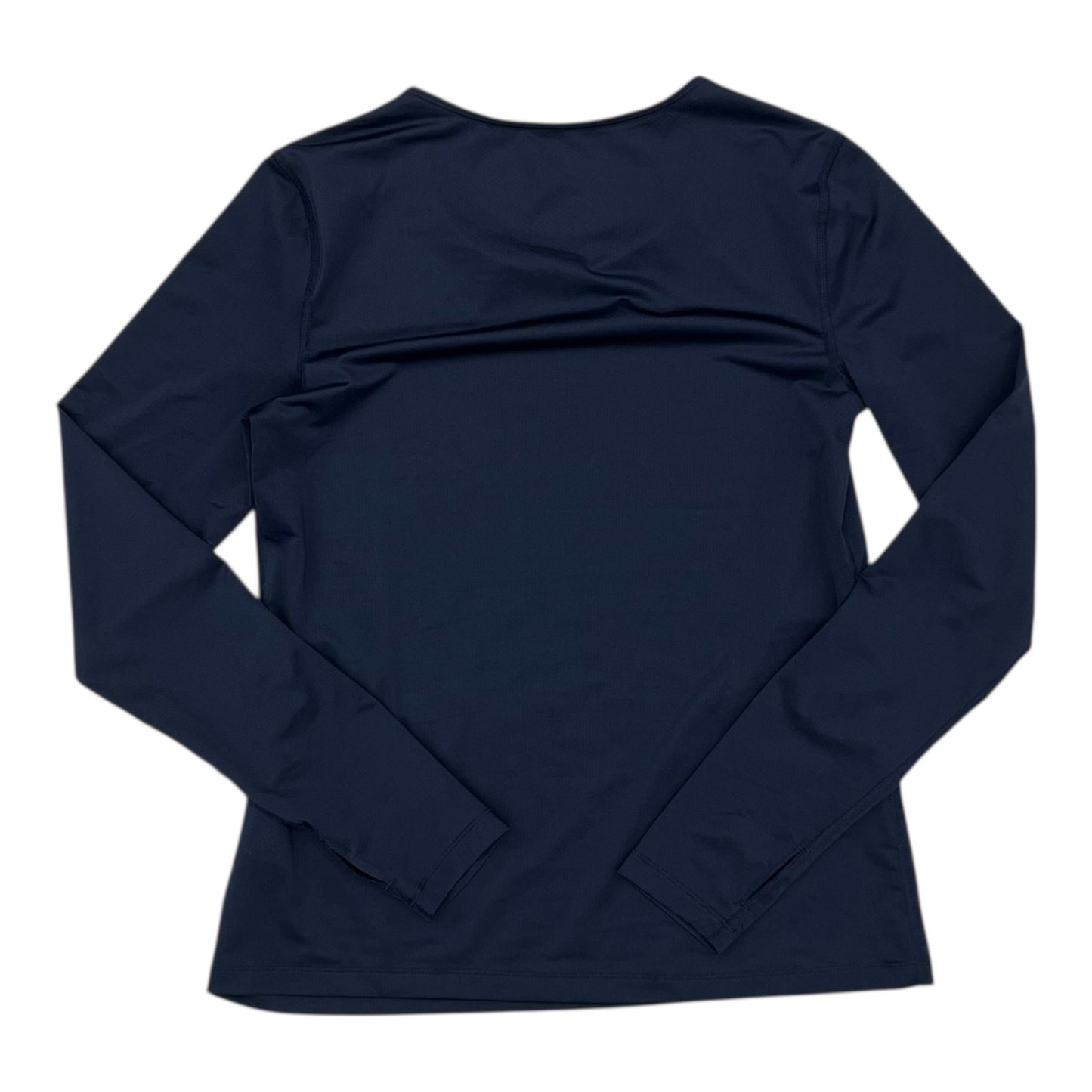 Athletic Top Ls Crewneck By Nike Apparel In Navy, Size:M