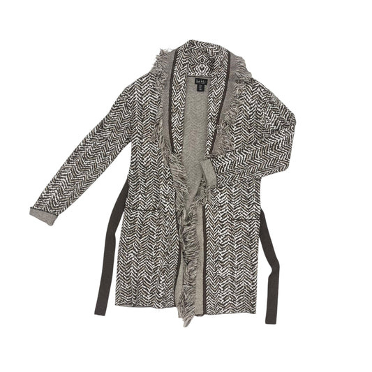 Sweater Cardigan By Nicole Miller In Brown, Size:S