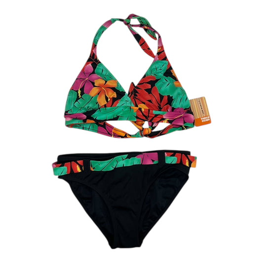 Swimsuit 2Pc By Clothes Mentor In Tropical Print, Size:12