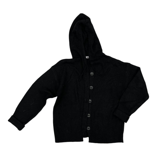 Sweater Cardigan By Clothes Mentor In Black, Size:M