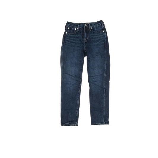 Jeans Boot Cut By Madewell In Blue Denim, Size:0P
