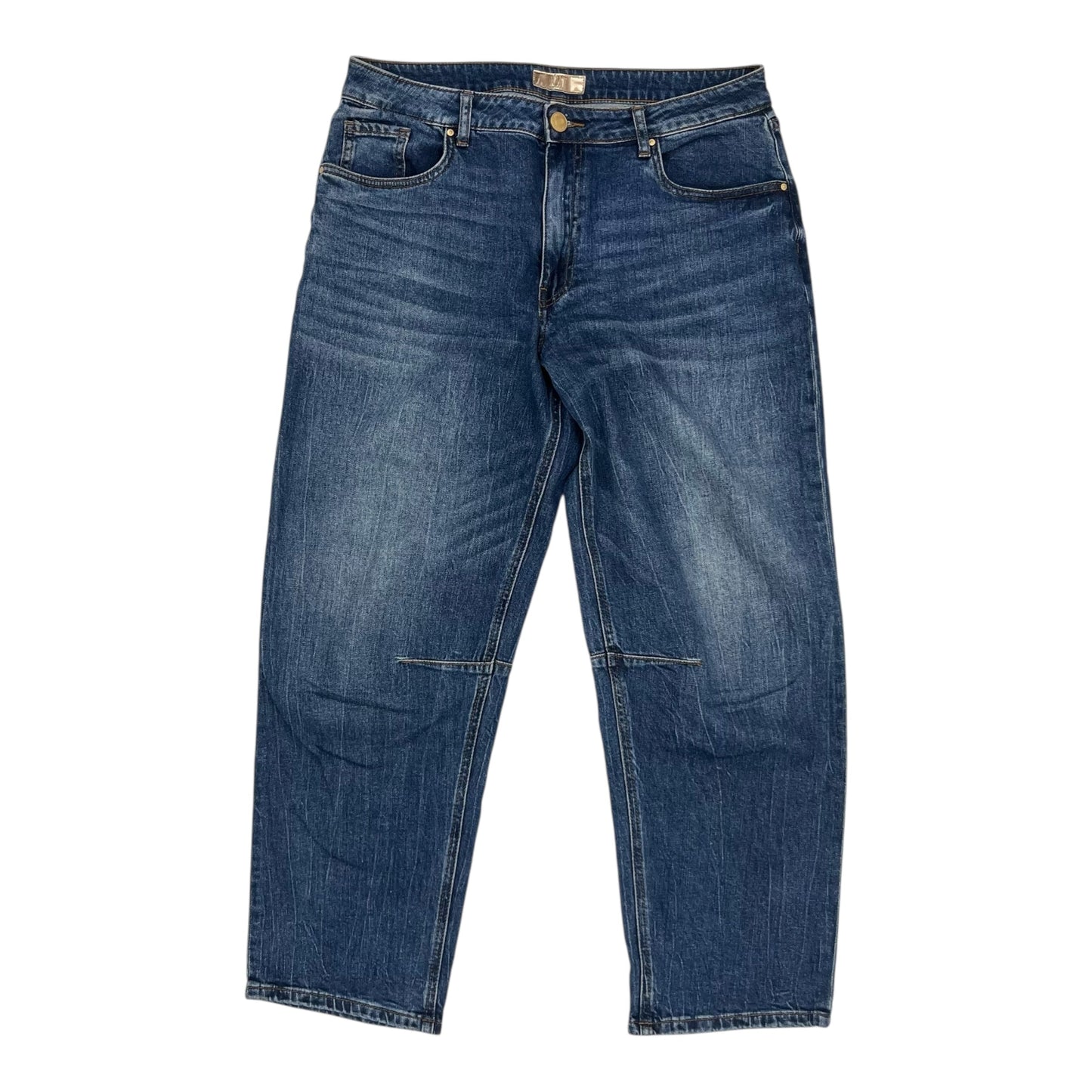 Jeans Boyfriend By Kut In Blue Denim, Size:8